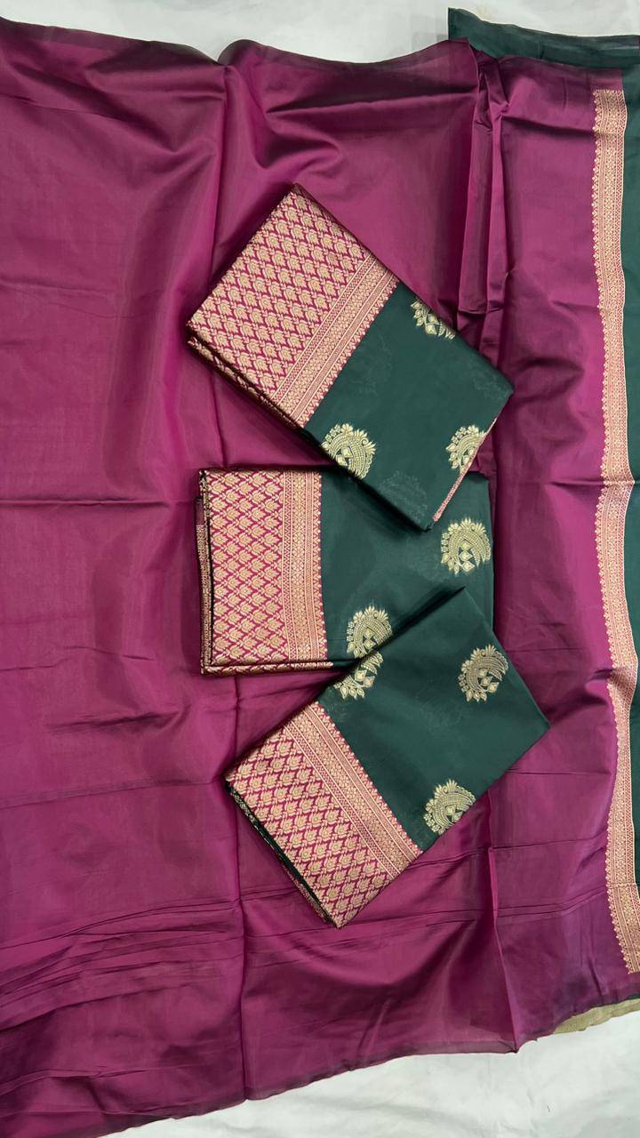 Soft Silk 6090 Lichi Silk Saree supplier for retail shops